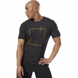 Reebok CrossFit MOVE T Shirt Herren - Schwarz - DE 462-XJU